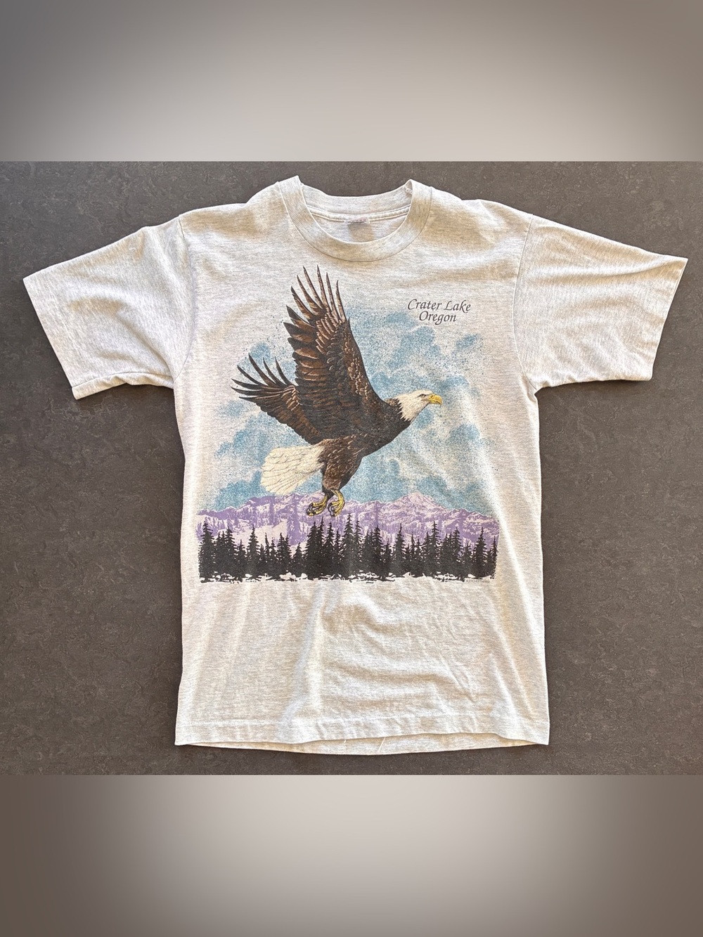 Craters of the Lake Bald Eagle Graphic Vintage USA | 90s | Medium